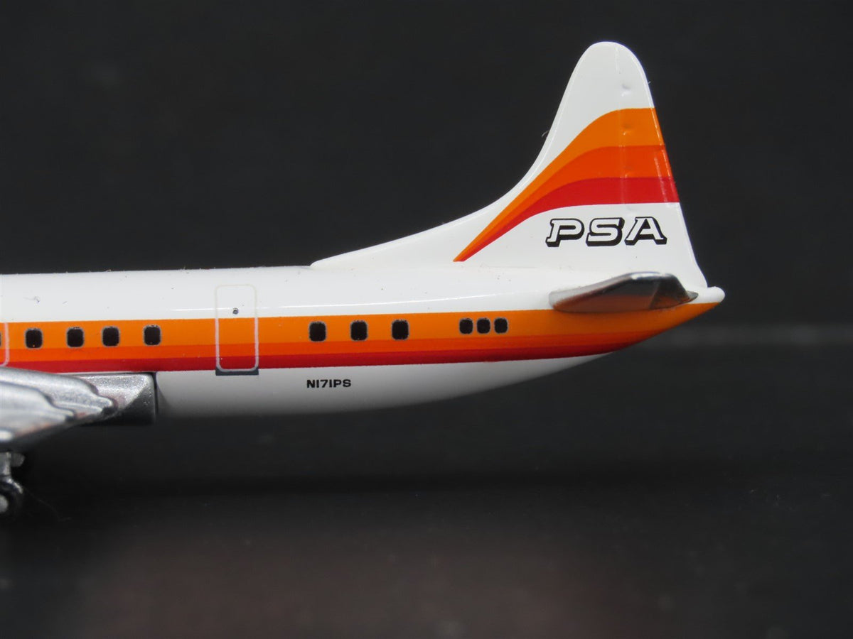 1:400 Aero Classics JetX JX201 Die-Cast PSA Lockheed L-188 Electra Airliner