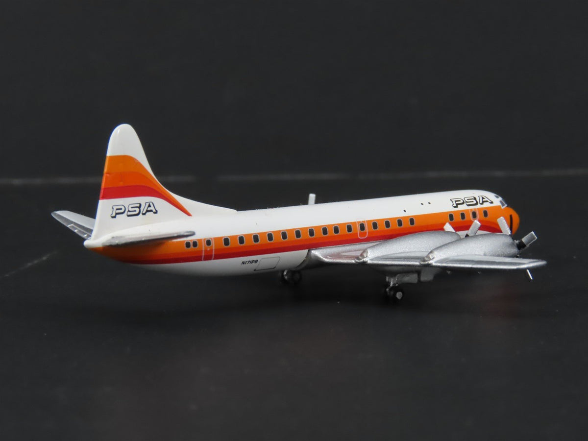 1:400 Aero Classics JetX JX201 Die-Cast PSA Lockheed L-188 Electra Airliner
