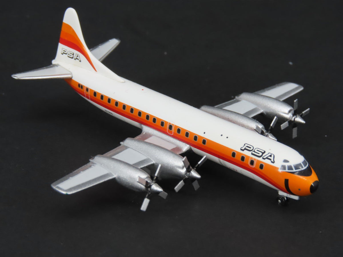 1:400 Aero Classics JetX JX201 Die-Cast PSA Lockheed L-188 Electra Airliner
