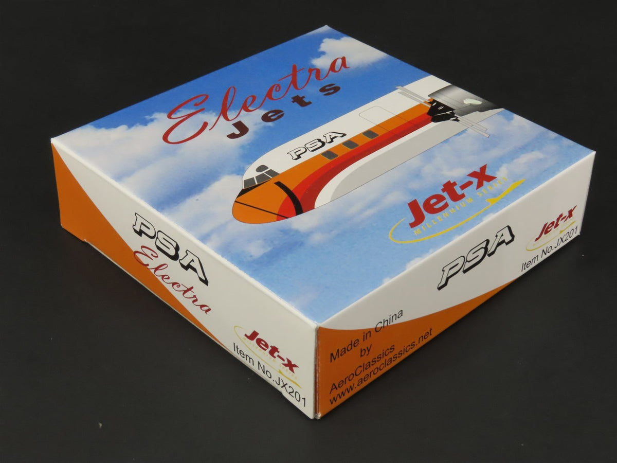 1:400 Aero Classics JetX JX201 Die-Cast PSA Lockheed L-188 Electra Airliner