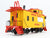 G Scale Aristo Craft ART-22005C UP Union Pacific Caboose #25201 w/Lights & Smoke