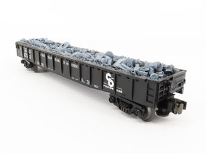 O Gauge 3-Rail MTH Rail King 30-7214 C&O Chesapeake & Ohio Gondola w/Load #31722