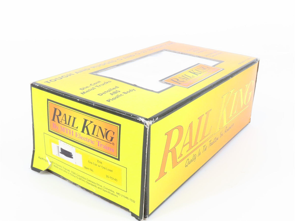 O Gauge 3-Rail MTH Rail King 30-75140 Erie Ore Car w/Load #1032