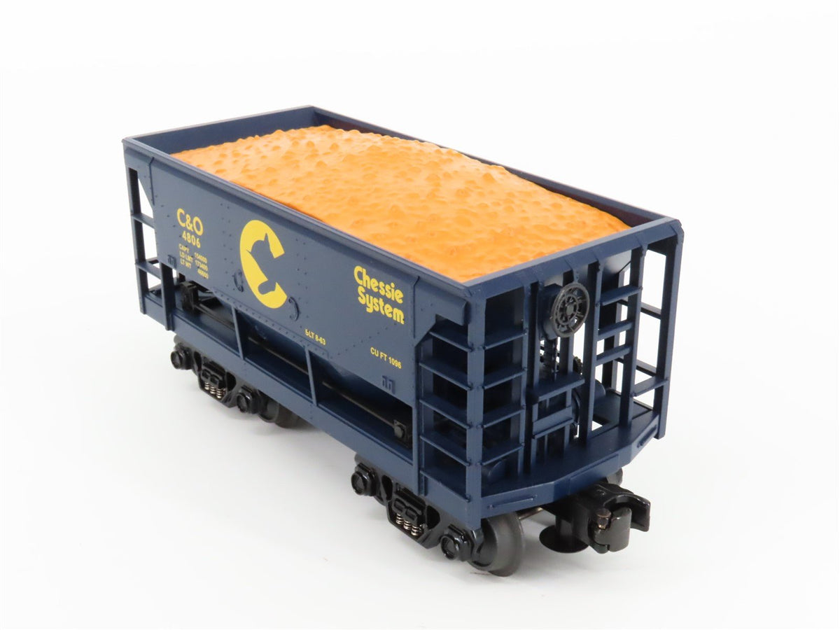 O Gauge 3-Rail MTH Rail King 30-7562 C&amp;O Chessie System Ore Car w/Load #4806