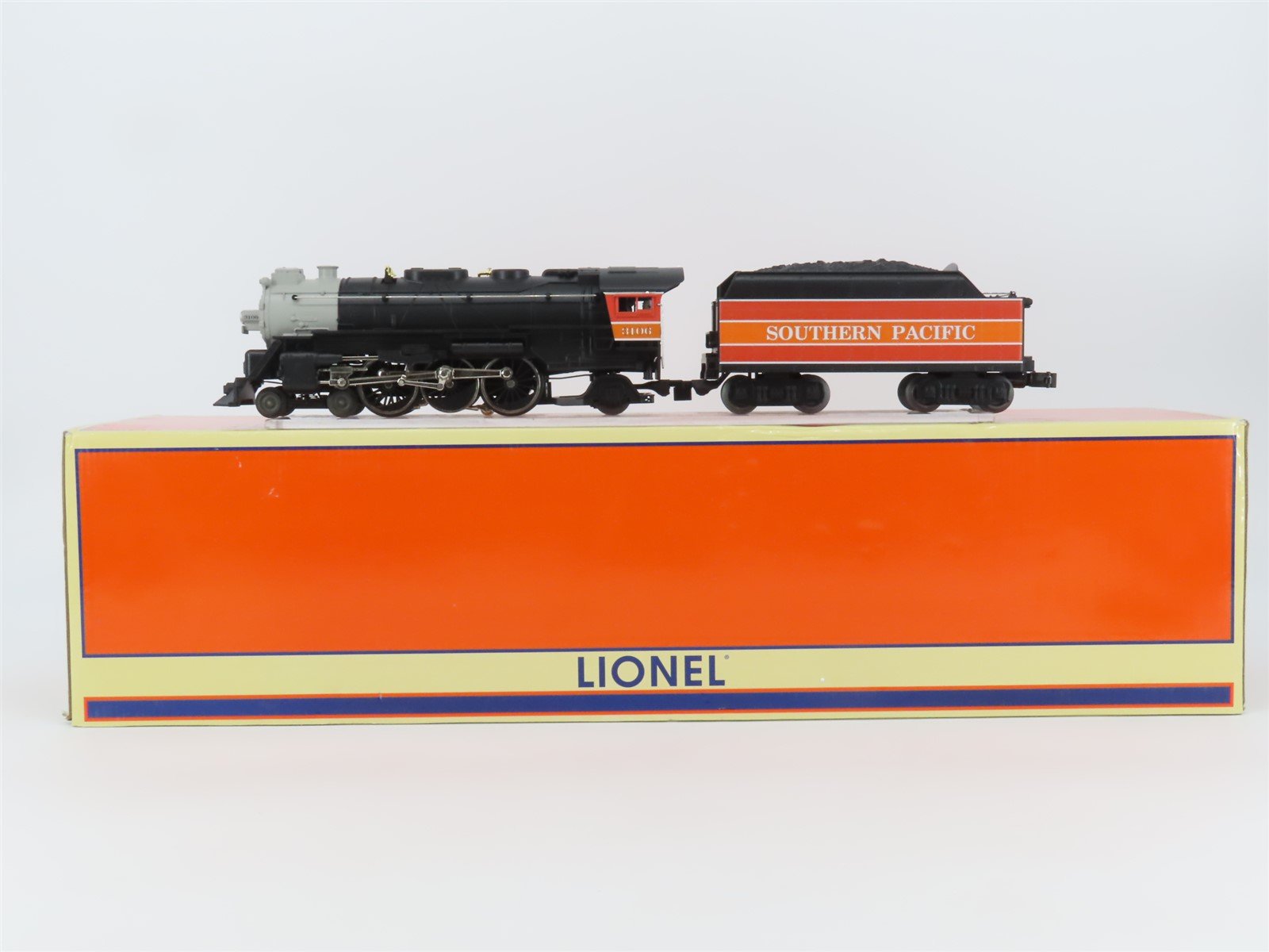 O Gauge 3-Rail Lionel 6-81308 SP Southern Pacific 4-6-2 Steam Loco #3106 w/Sound