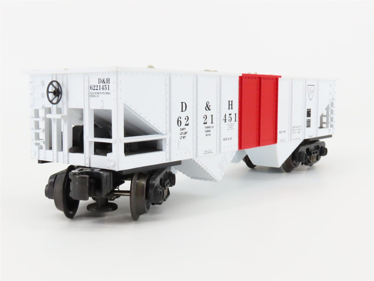 O Gauge 3-Rail K-Line K622-1451 D&amp;H 2 Bay Hopper w/Load 6221451