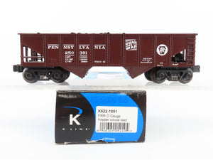 O Gauge 3-Rail K-Line K622-1891 PRR Coal Goes to War 2 Bay Hopper w/Load 250391