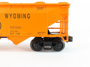 O Gauge 3-Rail K-Line K621-8013 GNW Genesee Wyoming 2 Bay Covered Hopper 590000