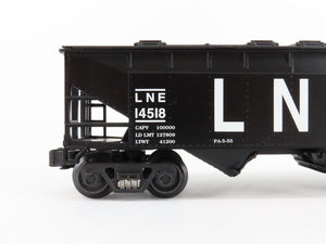 O Gauge 3-Rail K-Line K621-3721 LNE Lehigh & New England 2 Bay Hopper 14518