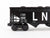 O Gauge 3-Rail K-Line K621-3721 LNE Lehigh & New England 2 Bay Hopper 14518