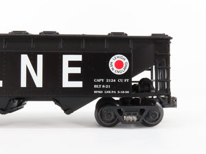 O Gauge 3-Rail K-Line K621-3721 LNE Lehigh & New England 2 Bay Hopper 14518