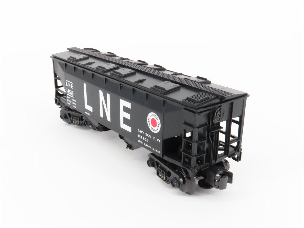 O Gauge 3-Rail K-Line K621-3721 LNE Lehigh &amp; New England 2 Bay Hopper 14518