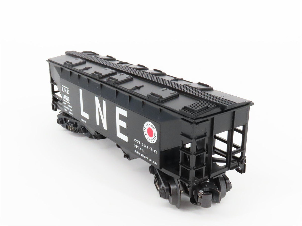 O Gauge 3-Rail K-Line K621-3721 LNE Lehigh &amp; New England 2 Bay Hopper 14518