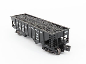 O Gauge 3-Rail K-Line K622-1471 DL&W Lackawanna 2 Bay Hopper w/.Load 86999