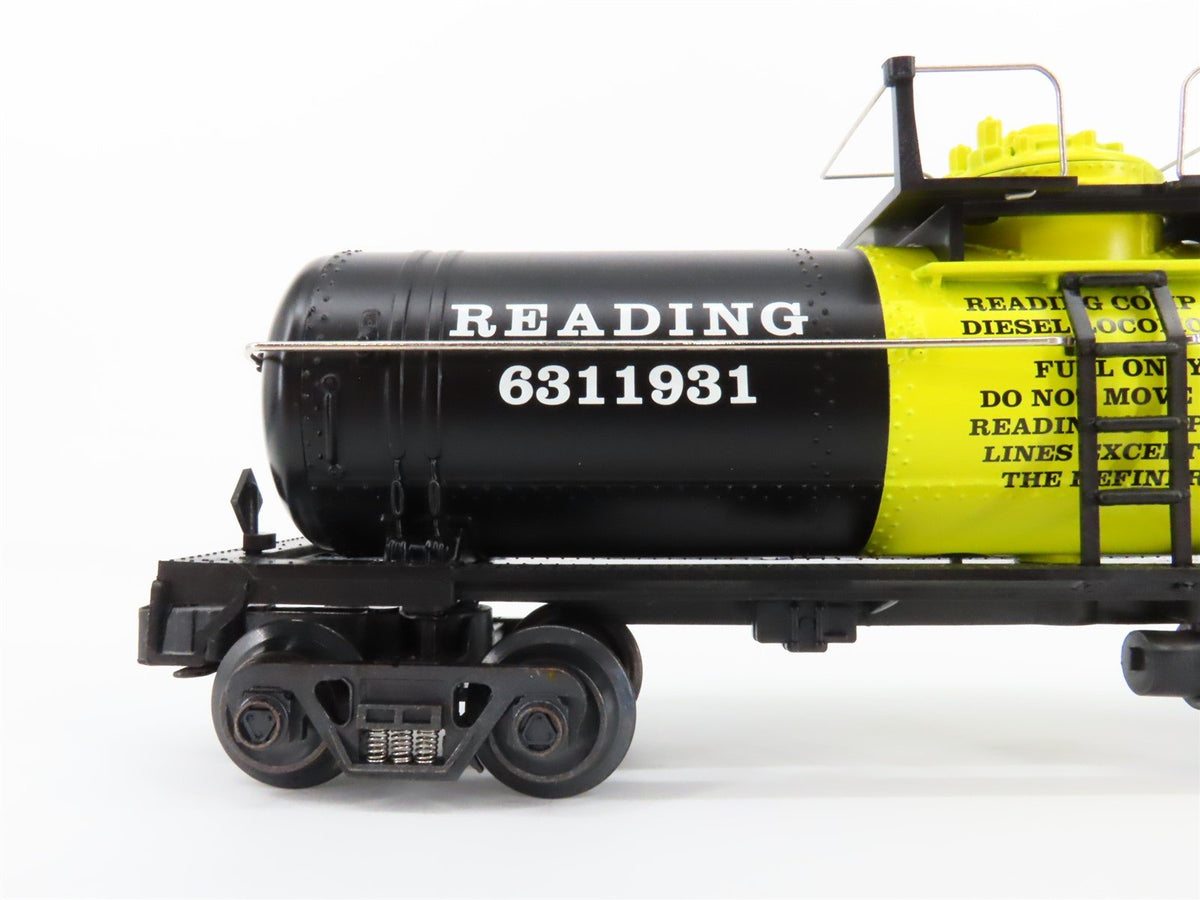 O Gauge 3-Rail K-Line K631-1931 RDG Reading Single Dome Tank Car 6311931