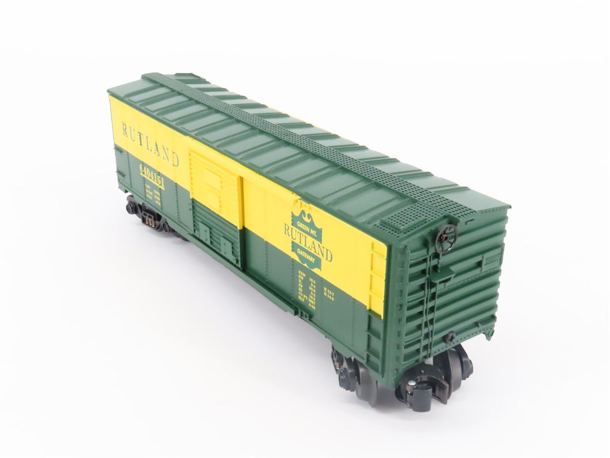 O Gauge 3-Rail K-Line K640-4161 Rutland Green Mt. Gateway Boxcar 6404161