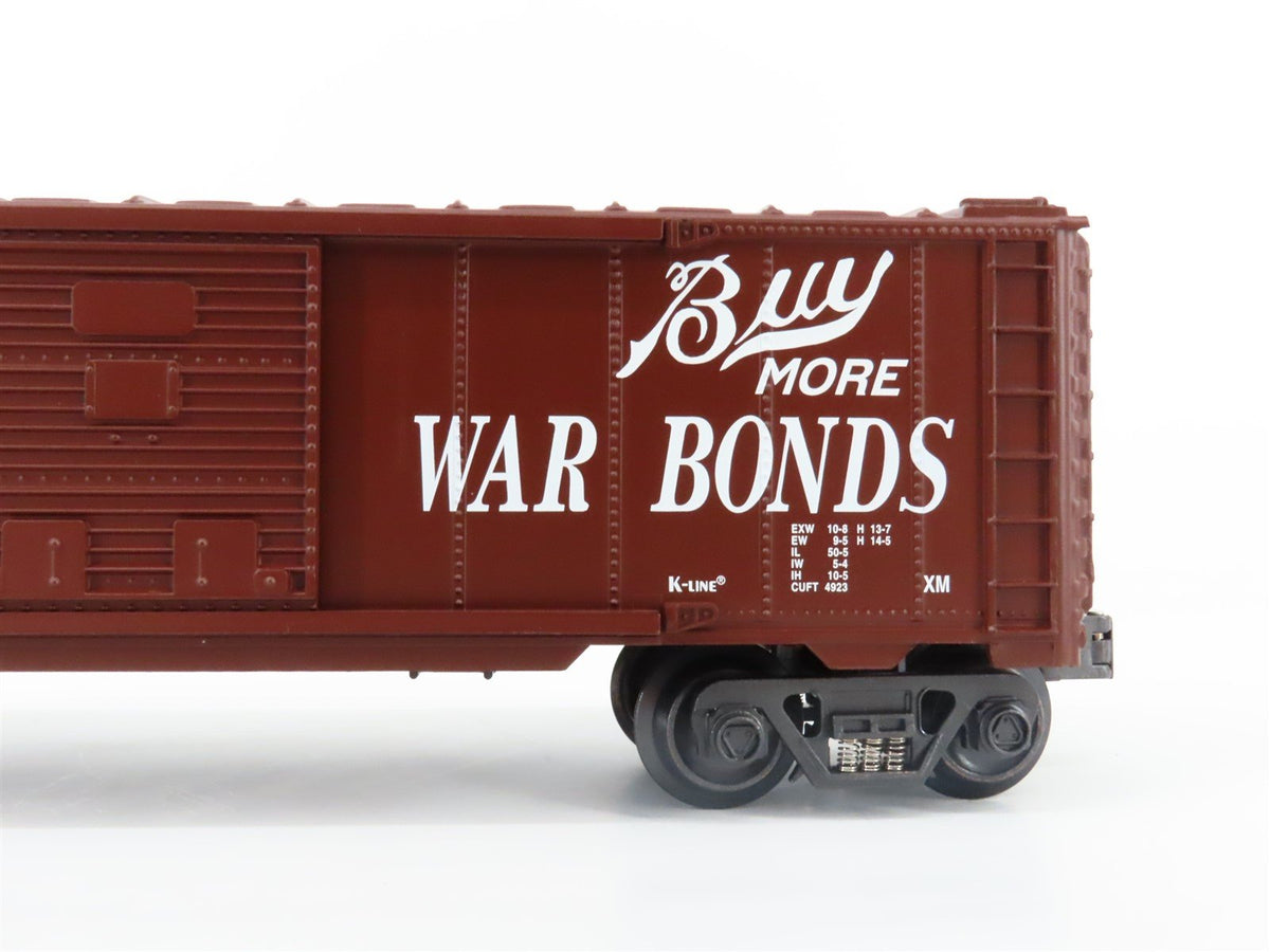 O Gauge 3-Rail K-Line K640-3251 C&amp;EI &quot;Buy More War Bonds&quot; Boxcar #64150