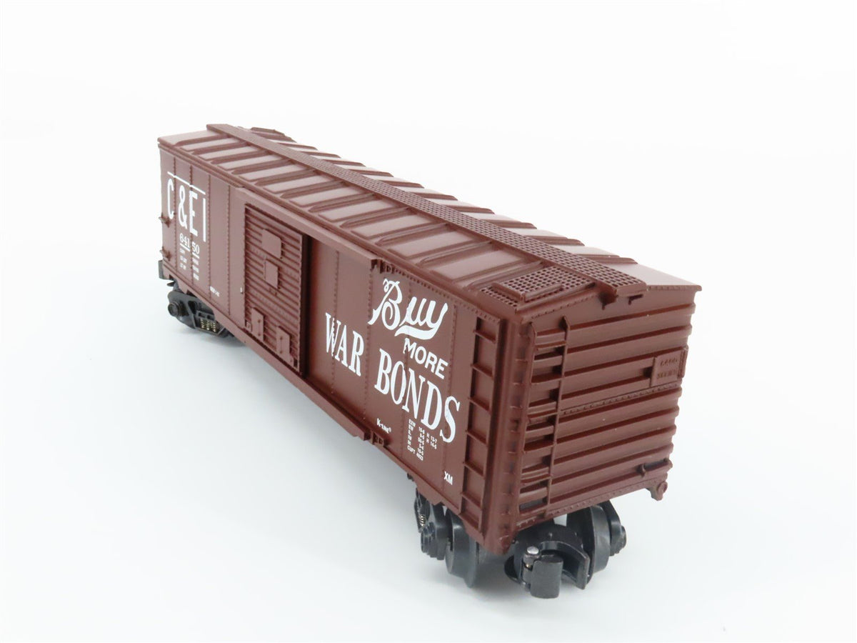 O Gauge 3-Rail K-Line K640-3251 C&amp;EI &quot;Buy More War Bonds&quot; Boxcar #64150