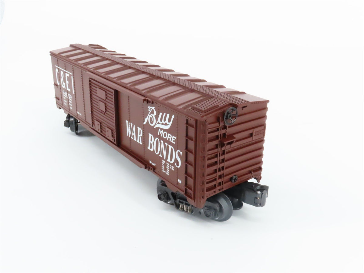 O Gauge 3-Rail K-Line K640-3251 C&amp;EI &quot;Buy More War Bonds&quot; Boxcar #64150