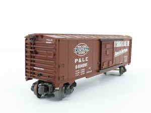 O Gauge 3-Rail K-Line K640-4091 P&LE Pittsburgh & Lake Erie Boxcar #6404091