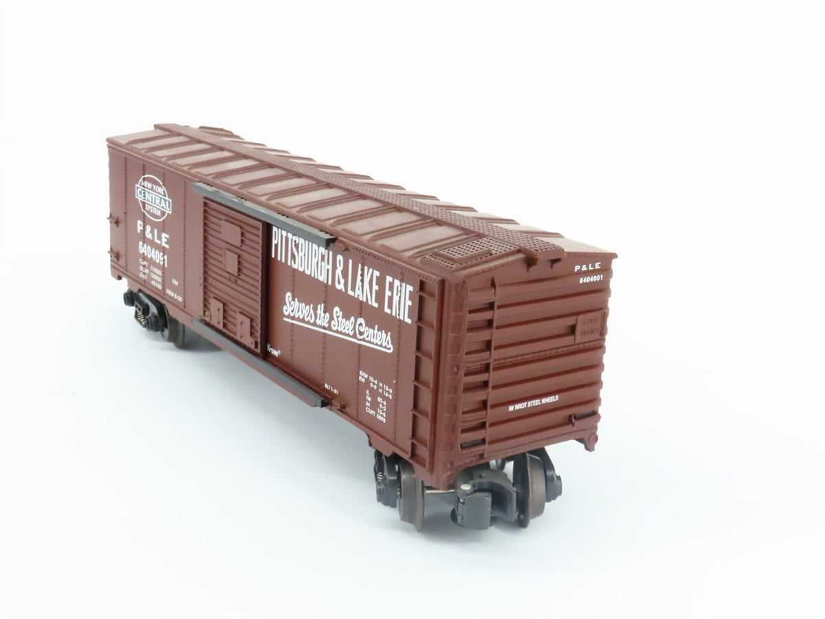 O Gauge 3-Rail K-Line K640-4091 P&amp;LE Pittsburgh &amp; Lake Erie Boxcar #6404091