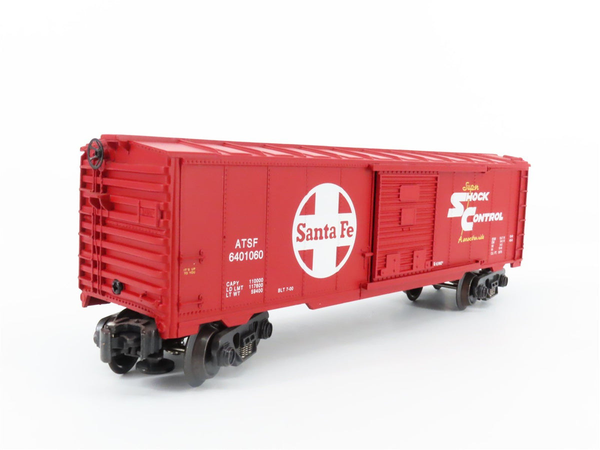 O Gauge 3-Rail K-Line K640-1060 ATSF Santa Fe Boxcar #6401060