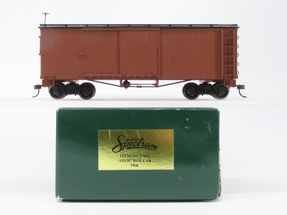 On30 Scale 2-Rail Bachmann Spectrum 27014 Painted, Unlettered PRR Box Car