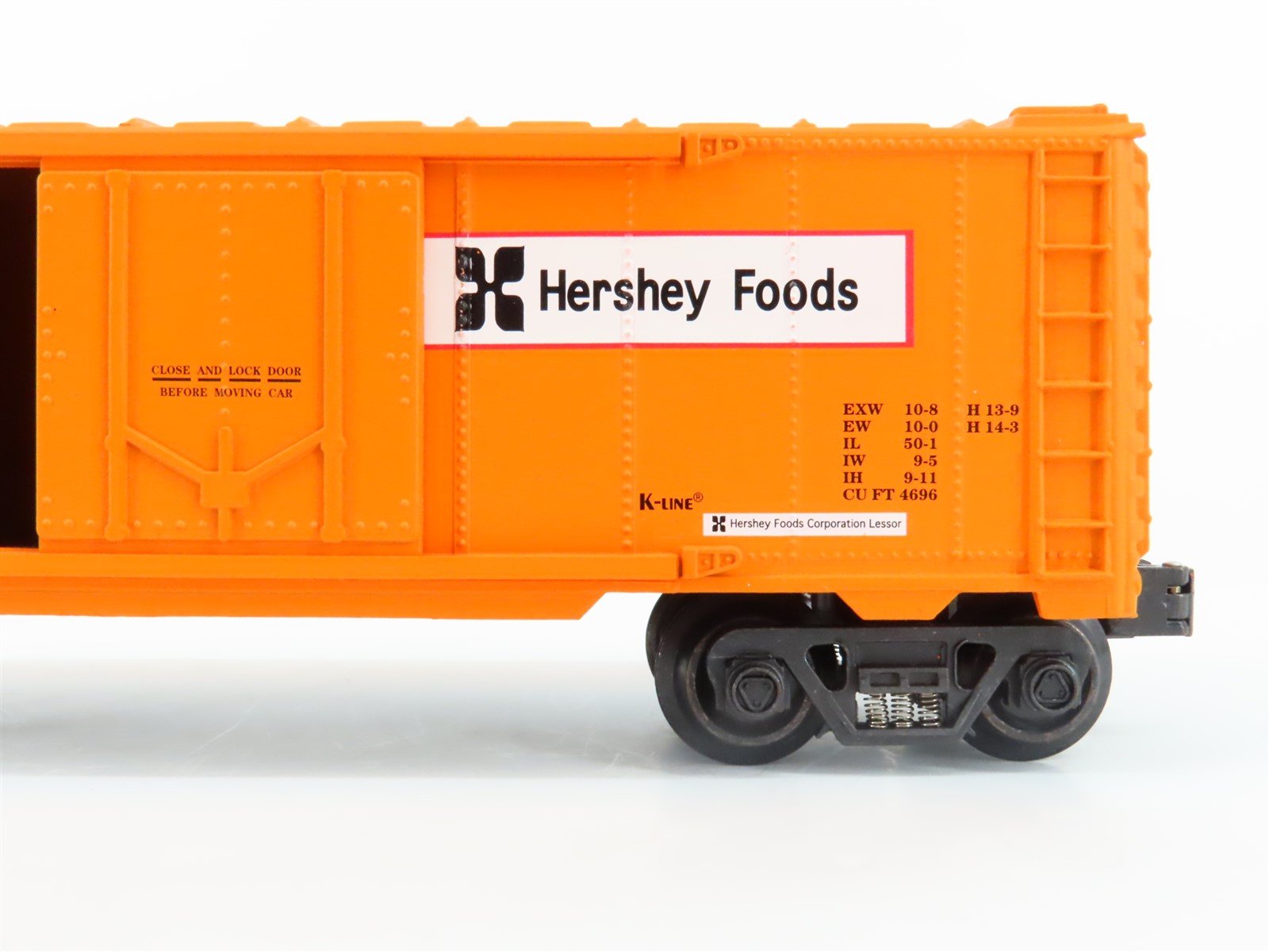 O Gauge 3-Rail K-Line K640-8011 HERX Hershey Foods Boxcar #269879