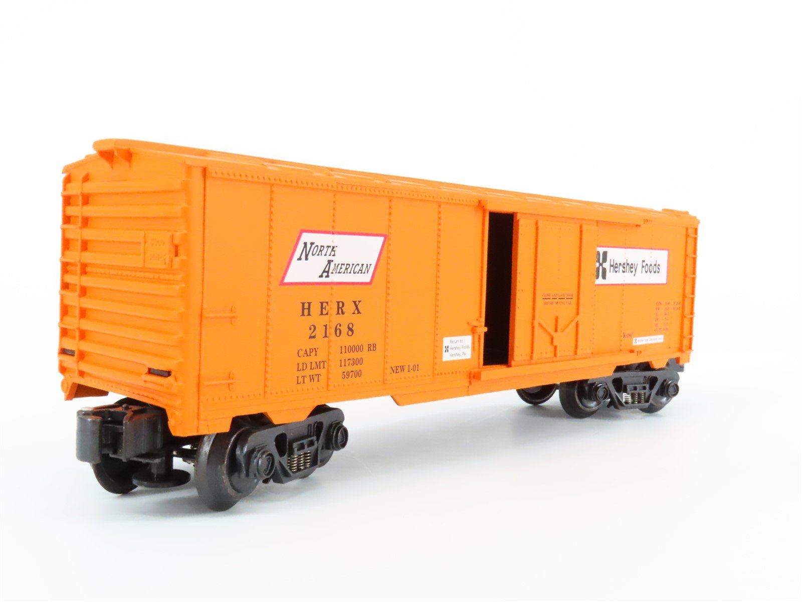 O Gauge 3-Rail K-Line K640-8011 HERX Hershey Foods Boxcar #269879