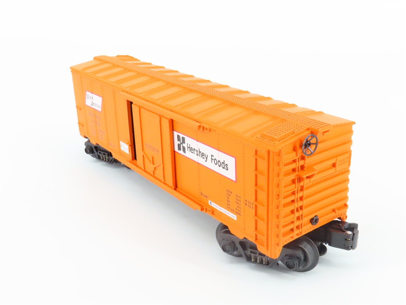 O Gauge 3-Rail K-Line K640-8011 HERX Hershey Foods Boxcar #269879