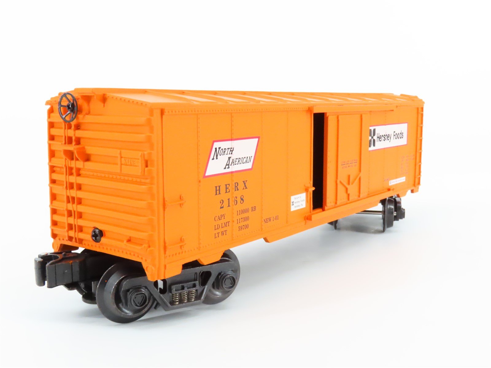 O Gauge 3-Rail K-Line K640-8011 HERX Hershey Foods Boxcar #269879