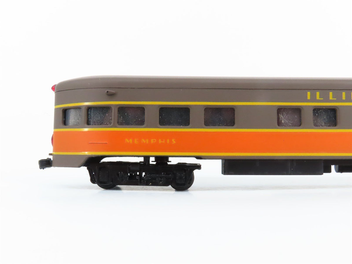 HO IHC Premier Series 48113 IC Illinois Central Observation Passenger &quot;Memphis&quot;