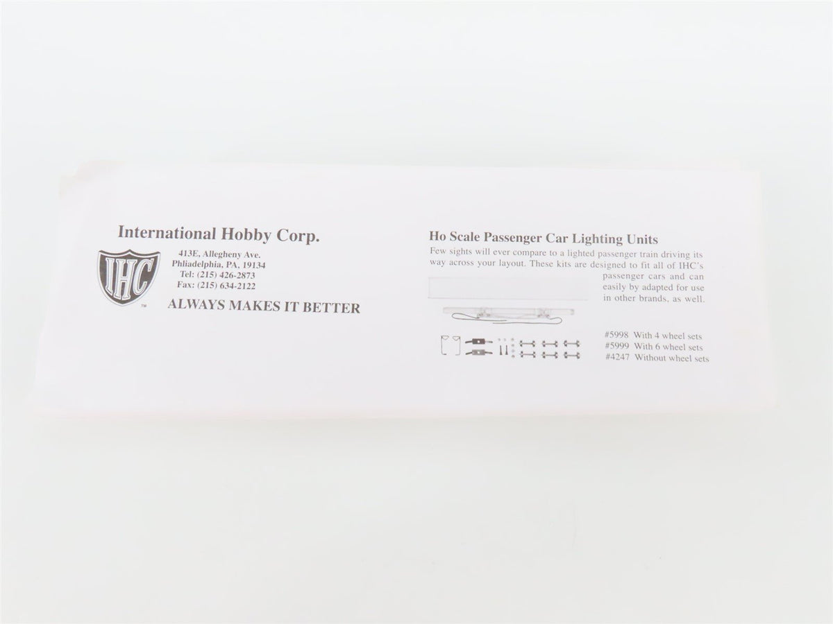 HO IHC Premier Series 48113 IC Illinois Central Observation Passenger &quot;Memphis&quot;