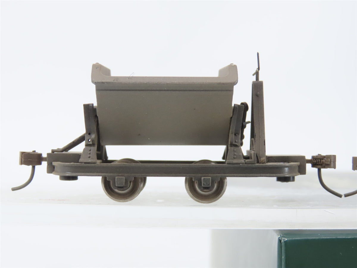 On30 Scale 2-Rail Bachmann Spectrum 29802 Die-Cast Unlettered V-Dump Cars 3-Pk.