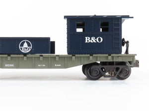 O Gauge 3-Rail K-Line K682-1091 B&O Baltimore & Ohio Work Caboose #6821091