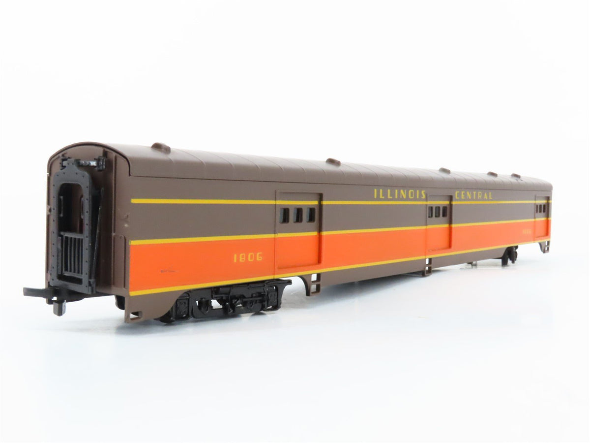 HO Scale IHC Premier Series 48110 IC Illinois Central Baggage Passenger #1806