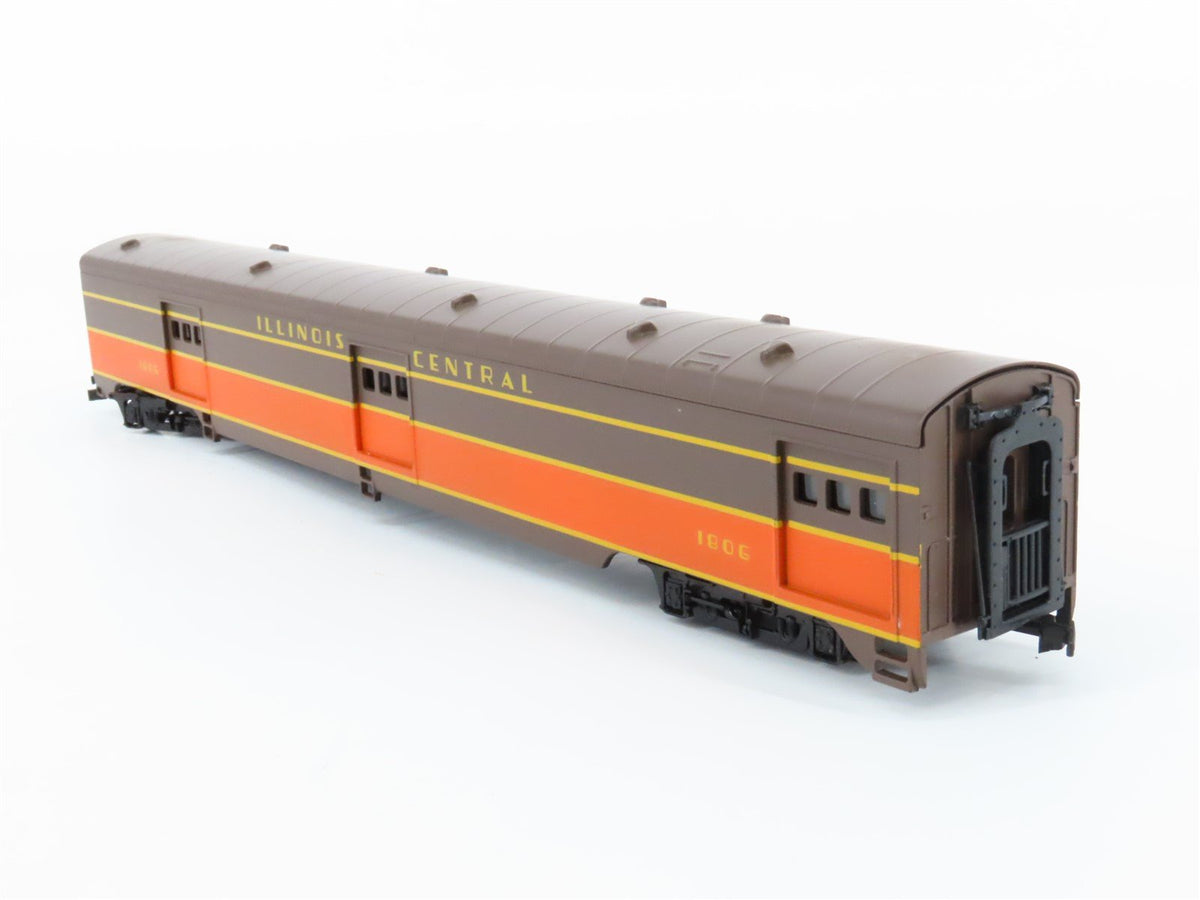 HO Scale IHC Premier Series 48110 IC Illinois Central Baggage Passenger #1806