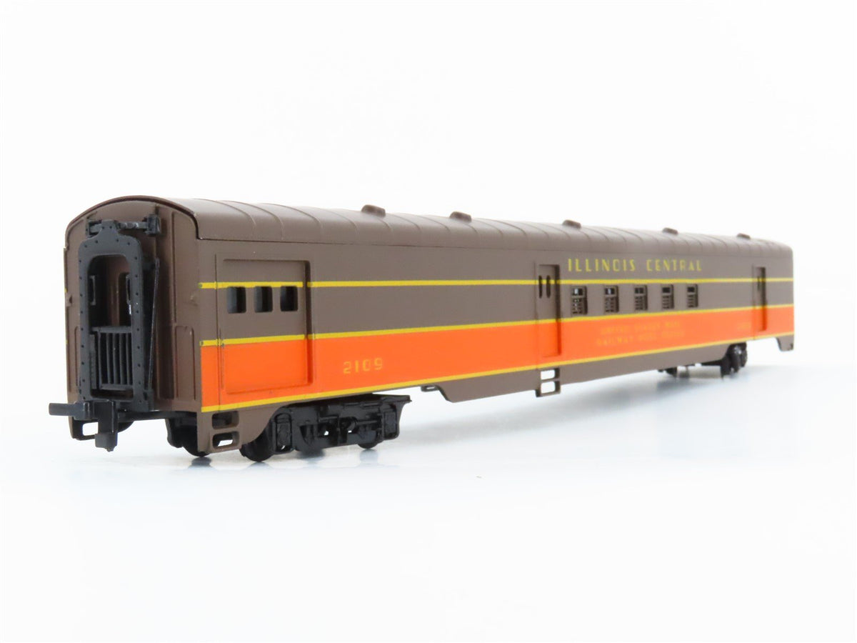 HO Scale IHC Premier Series 48115 IC Illinois Central RPO Passenger #2109