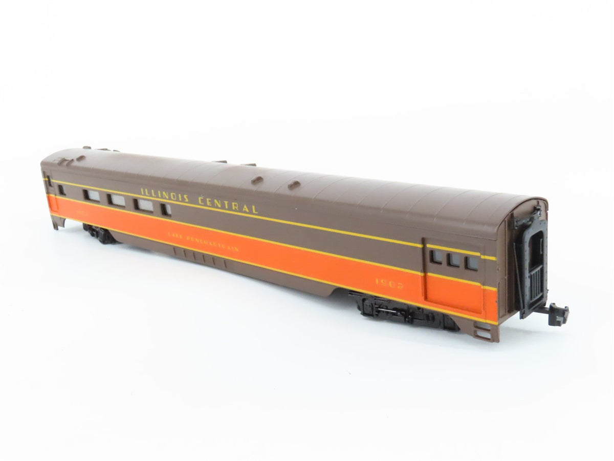 HO Scale IHC Premier Series 48114 IC Illinois Central Combine Passenger #1902