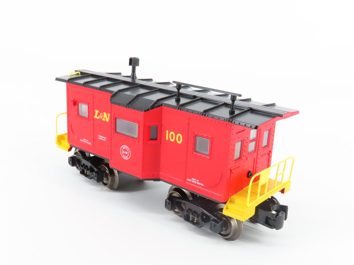 O Gauge 3-Rail K-Line 6-22177 L&amp;N Louisville &amp; Nashville Lighted Caboose #100