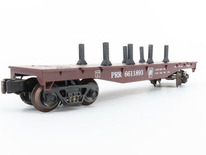 O Gauge 3-Rail K-Line K661-1893 PRR Pennsylvania Flatcar w/Load #6611893