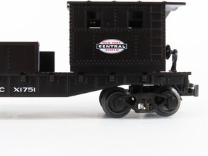 O Gauge 3-Rail K-Line K682-1751 NYC New York Central Boom Car #X1751