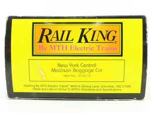 O Gauge 3-Rail MTH Rail King 30-6210 NYC New York Central Baggage Passenger