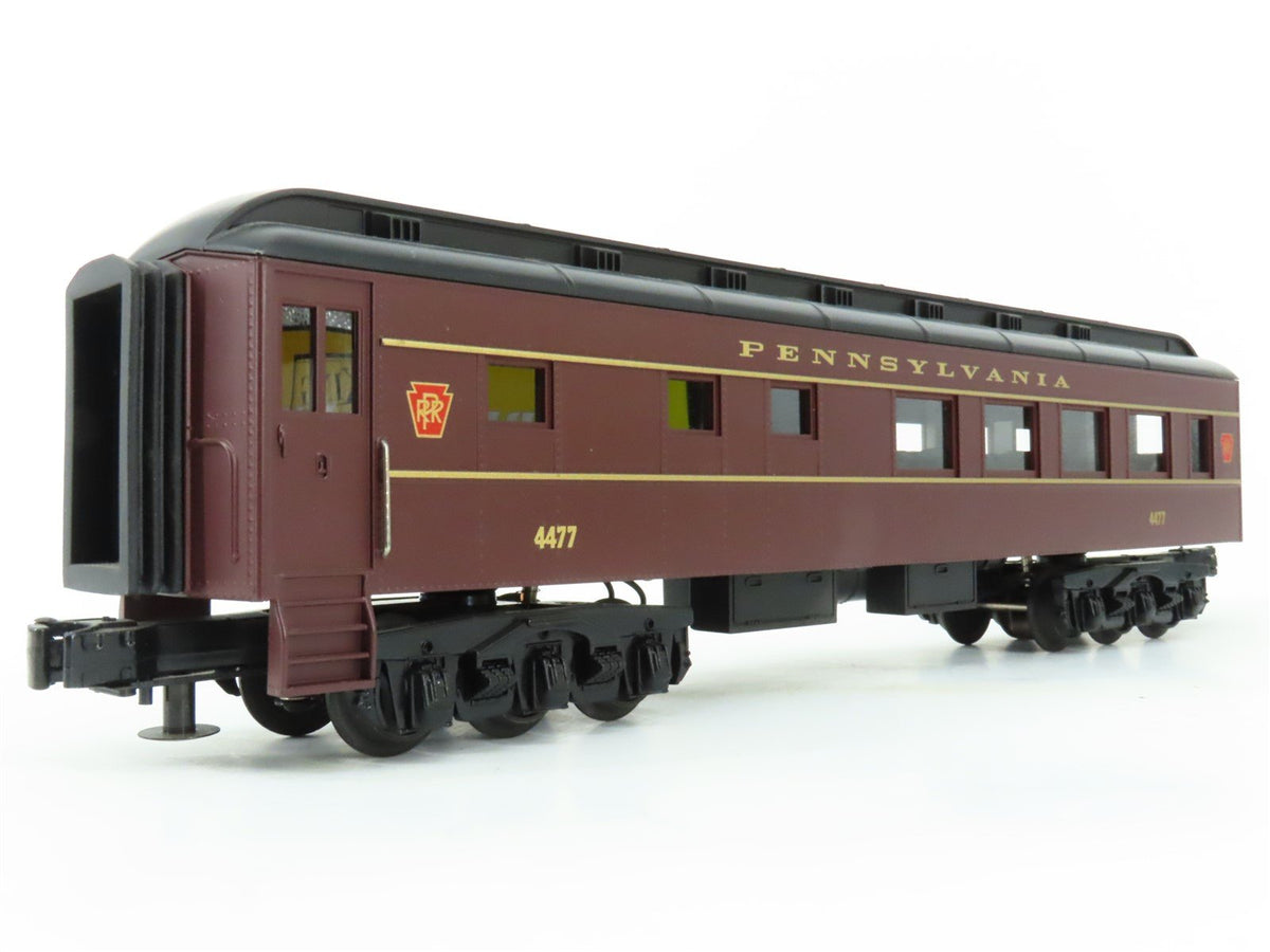 O Gauge 3-Rail MTH Rail King 33-6208 PRR Pennsylvania Diner Passenger #4477