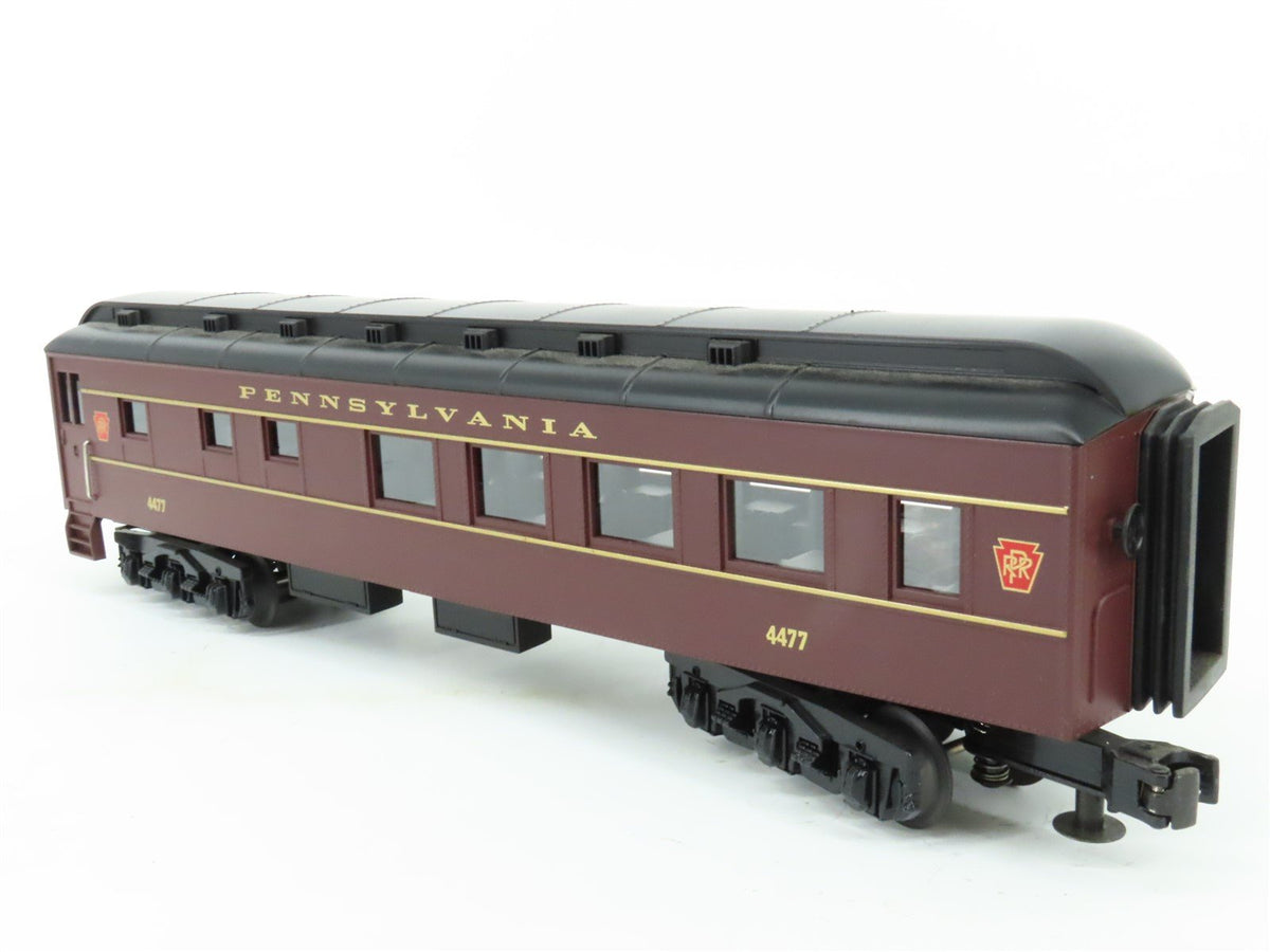 O Gauge 3-Rail MTH Rail King 33-6208 PRR Pennsylvania Diner Passenger #4477