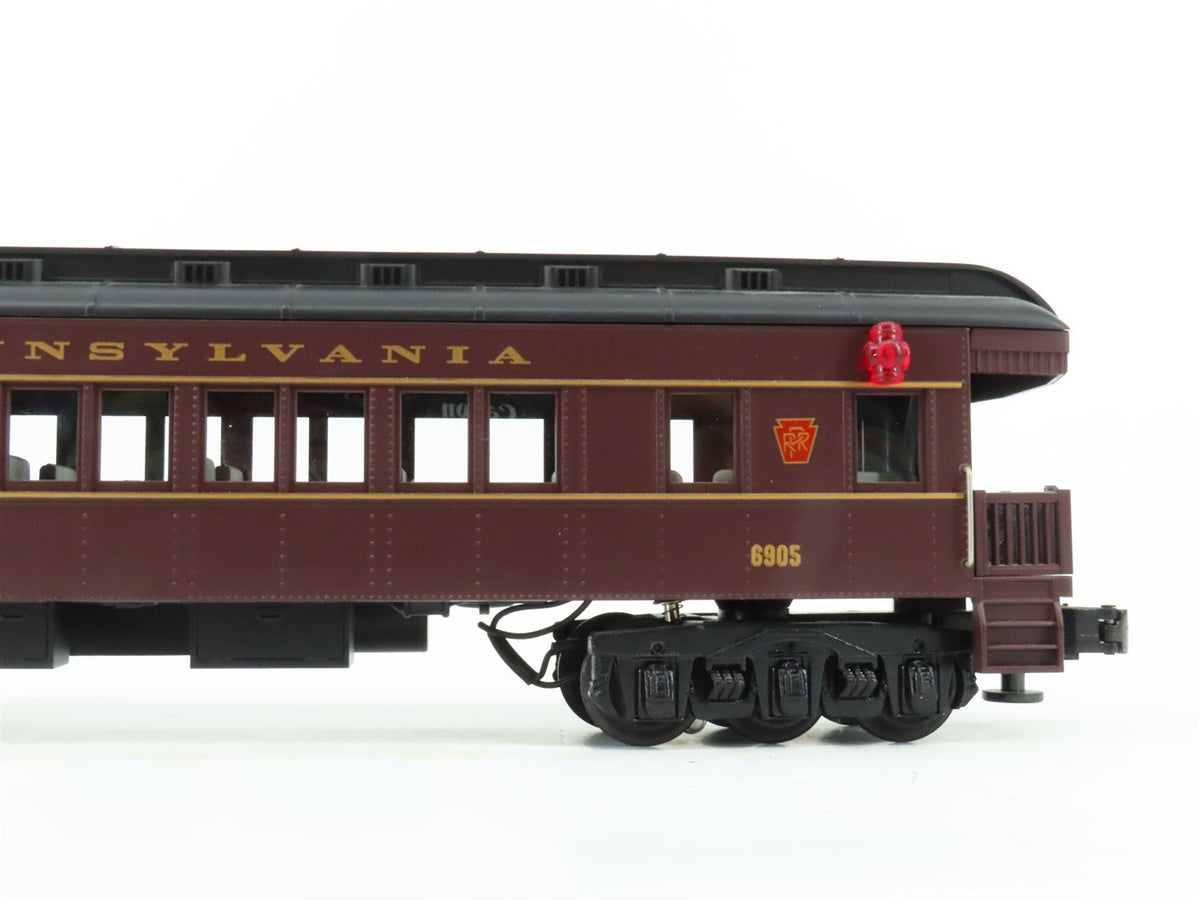 O Gauge 3-Rail MTH Rail King 33-6203 PRR Pennsylvania Observation Passenger 6905
