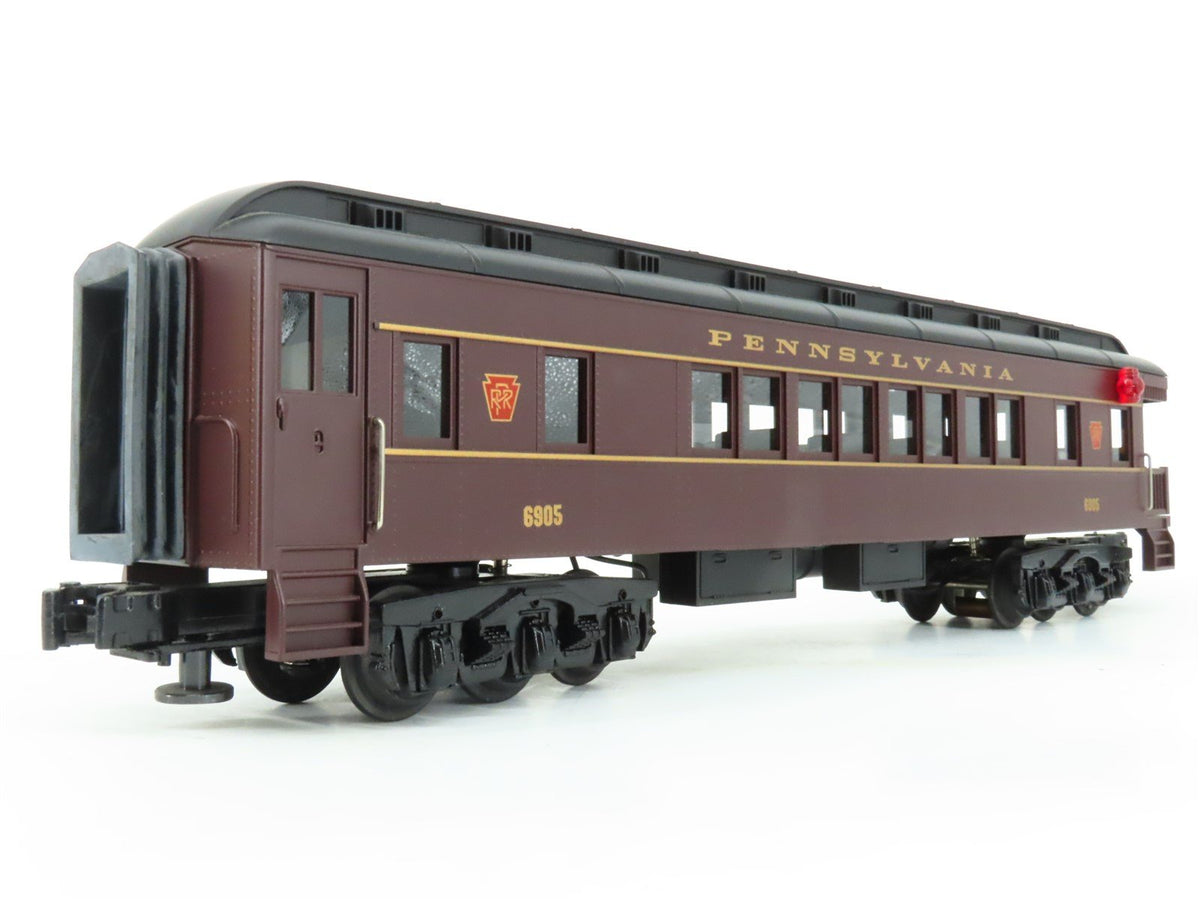 O Gauge 3-Rail MTH Rail King 33-6203 PRR Pennsylvania Observation Passenger 6905