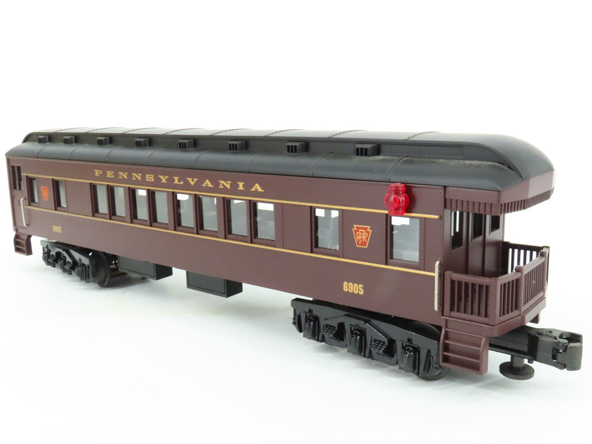 O Gauge 3-Rail MTH Rail King 33-6203 PRR Pennsylvania Observation Passenger 6905