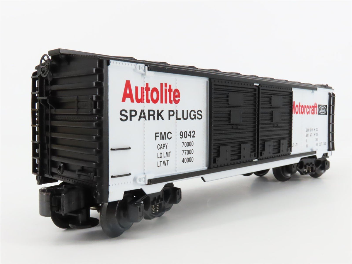 O Gauge 3-Rail K-Line K644-6001 Ford Motorcraft Autolite Spark Plugs Boxcar 9042