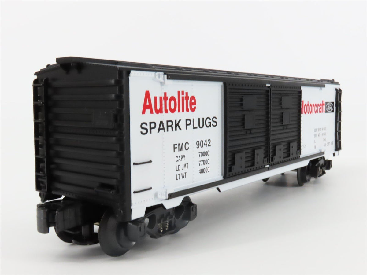 O Gauge 3-Rail K-Line K644-6001 Ford Motorcraft Autolite Spark Plugs Boxcar 9042